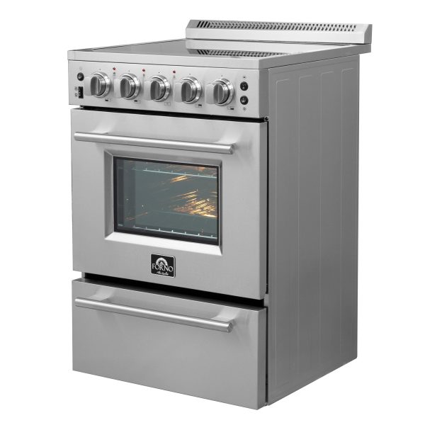 Forno 24?? Loiano Electric Range with 4 Element Burners - FFSEL6069-24 - Image 3