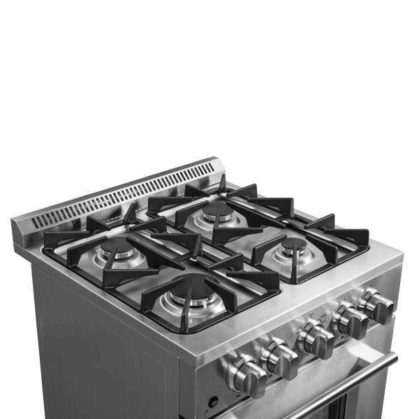 Forno 24?? Breno Gas Range with 4 Sealed Burners - FFSGS6272-24 - Image 9