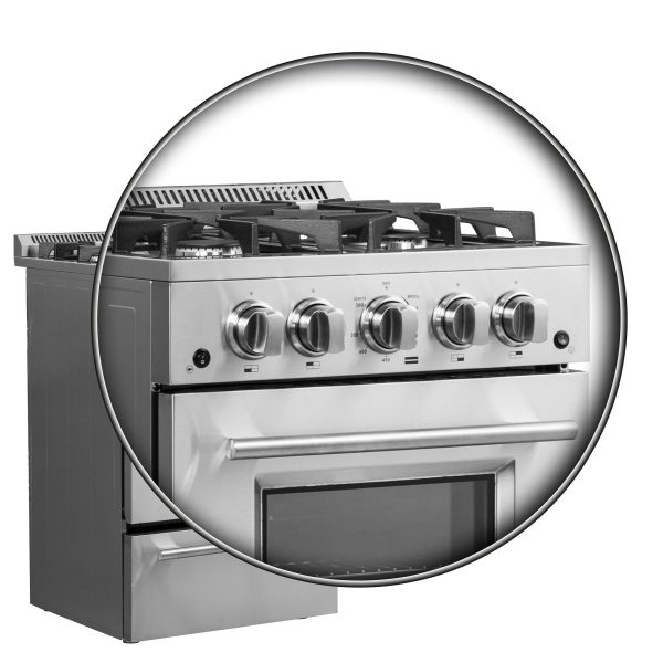 Forno 24?? Breno Gas Range with 4 Sealed Burners - FFSGS6272-24 - Image 11