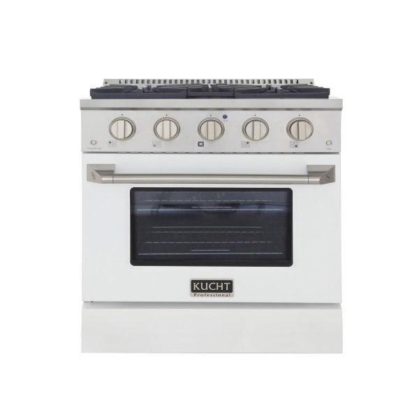Kucht 30 in. 4.2 cu. ft. Professional All Gas Range in Stainless Steel with Color Options KNG301 - Image 3