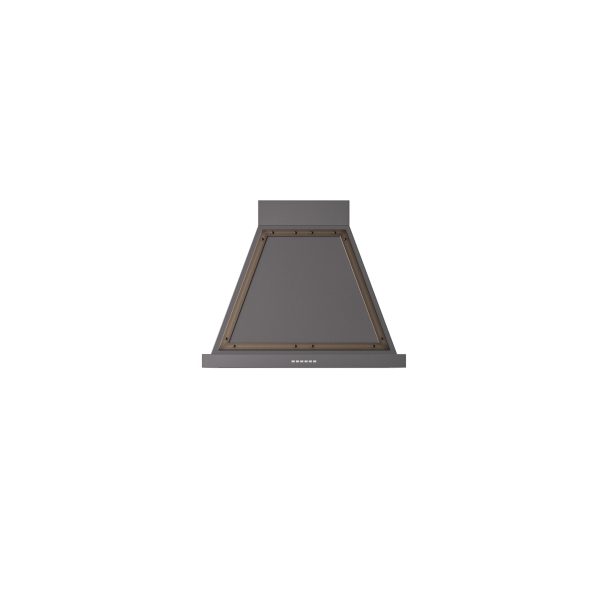 ILVE 30" Nostalgie style wall-mounted extractor Range hood in steel or painted steel with frames - UANB30 - Image 25