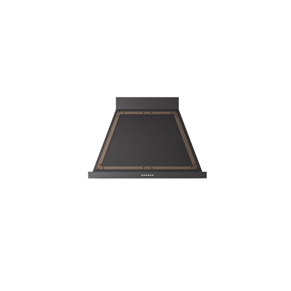 ILVE 36" Nostalgie style wall-mounted extractor Range hood in steel or painted steel with frames - UANB36 - Image 9