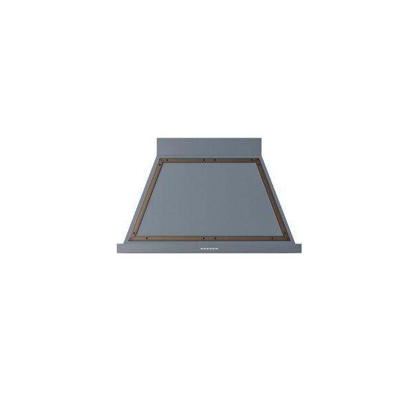 ILVE 40" Nostalgie style wall-mounted extractor Range hood in steel or painted steel with frames - UANB40 - Image 2