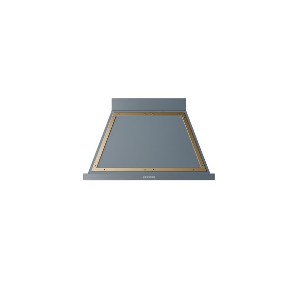 ILVE 40" Nostalgie style wall-mounted extractor Range hood in steel or painted steel with frames - UANB40 - Image 4