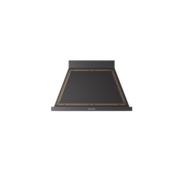 ILVE 40" Nostalgie style wall-mounted extractor Range hood in steel or painted steel with frames - UANB40 - Image 6