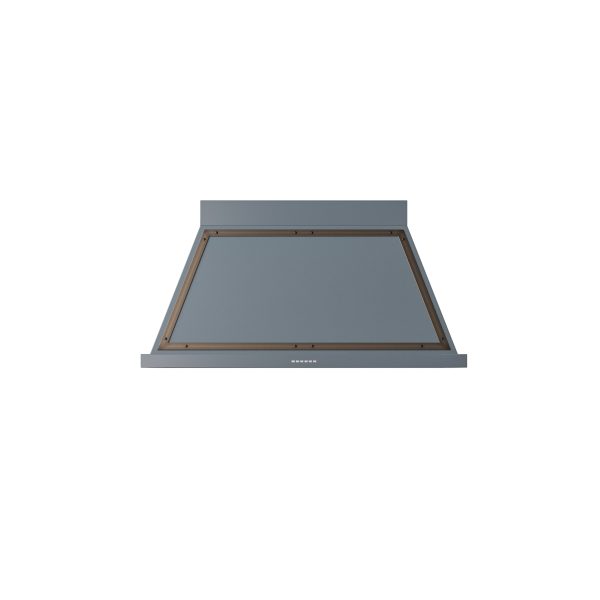 ILVE 48" Nostalgie style wall-mounted extractor Range hood in steel or painted steel with frames - UANB48 - Image 5