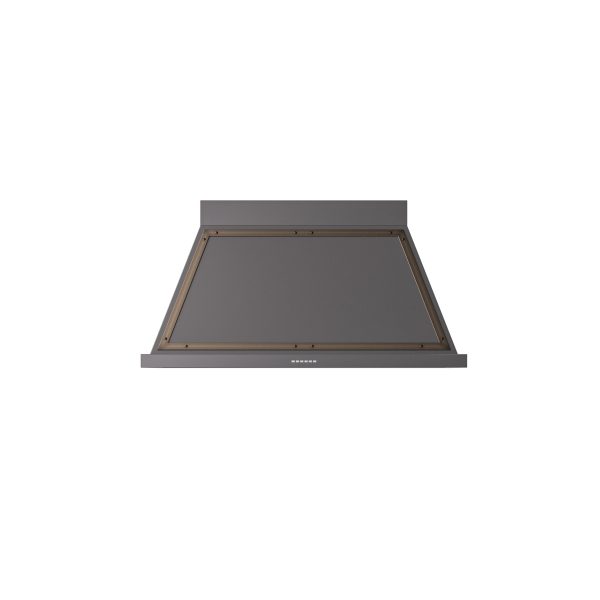 ILVE 48" Nostalgie style wall-mounted extractor Range hood in steel or painted steel with frames - UANB48 - Image 25