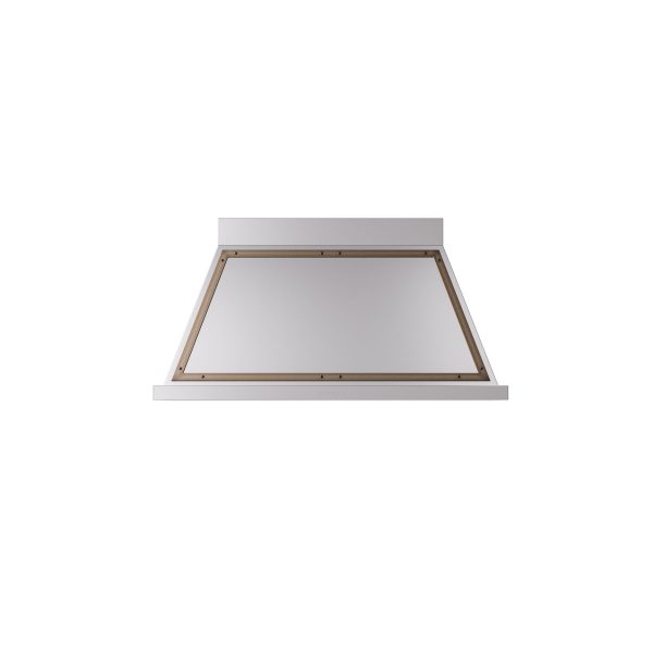 ILVE 48" Nostalgie style wall-mounted extractor Range hood in steel or painted steel with frames - UANB48 - Image 29