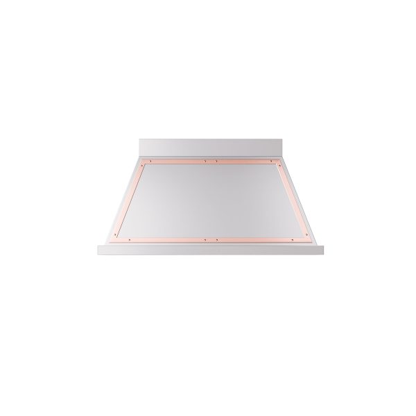 ILVE 48" Nostalgie style wall-mounted extractor Range hood in steel or painted steel with frames - UANB48 - Image 32