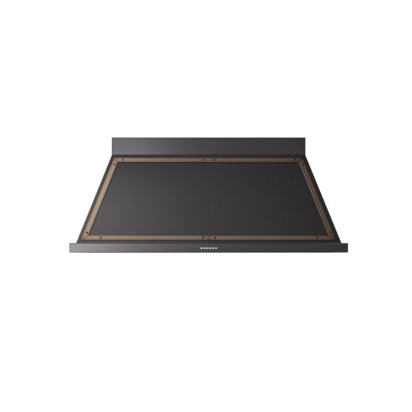 ILVE 60" Nostalgie style wall-mounted extractor Range hood in steel or painted steel with frames - UANB60 - Image 9