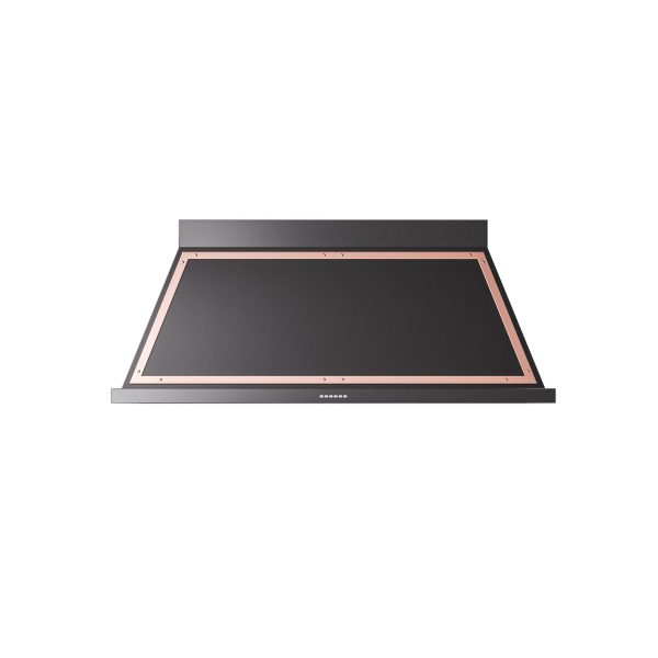 ILVE 60" Nostalgie style wall-mounted extractor Range hood in steel or painted steel with frames - UANB60 - Image 12