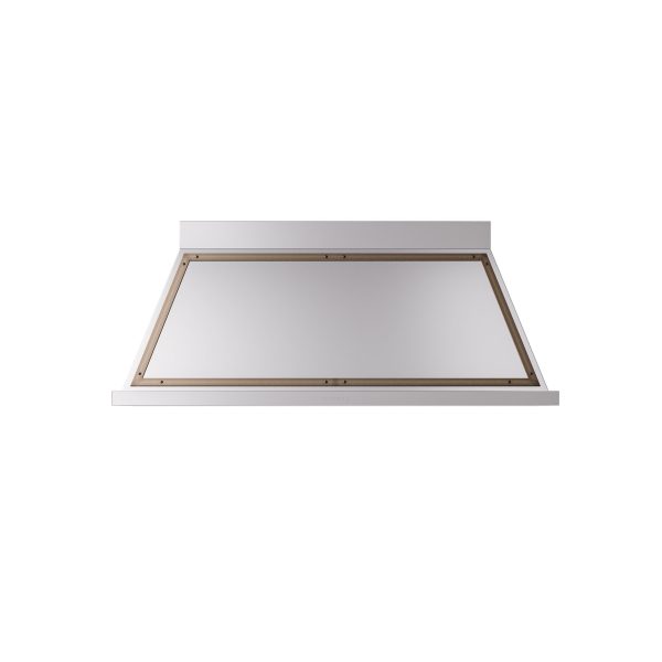 ILVE 60" Nostalgie style wall-mounted extractor Range hood in steel or painted steel with frames - UANB60 - Image 29