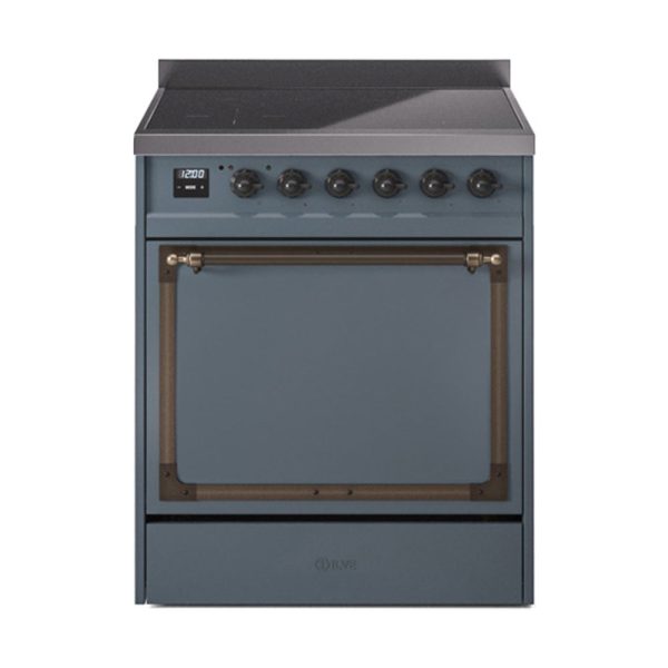 ILVE Nostalgie II Noblesse 30?? Induction Freestanding Range with Solid Door - UNI304QNMP - Image 6