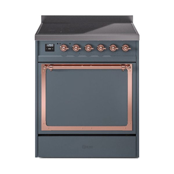 ILVE Nostalgie II Noblesse 30?? Induction Freestanding Range with Solid Door - UNI304QNMP - Image 9