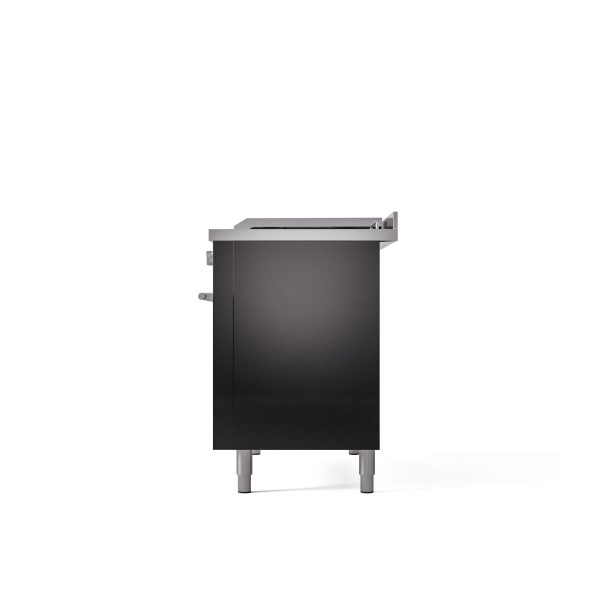 ILVE Professional Plus II 48" Dual Fuel Range with 5 Sealed Burners Griddle French Top Triple Glass Door - UP48FSWMP - Image 18