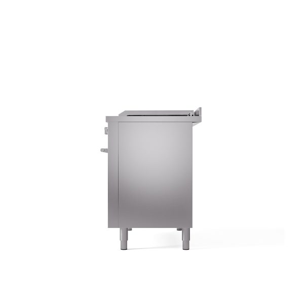 ILVE Professional Plus II 48" Dual Fuel Range with 5 Sealed Burners Griddle French Top Triple Glass Door - UP48FSWMP - Image 36