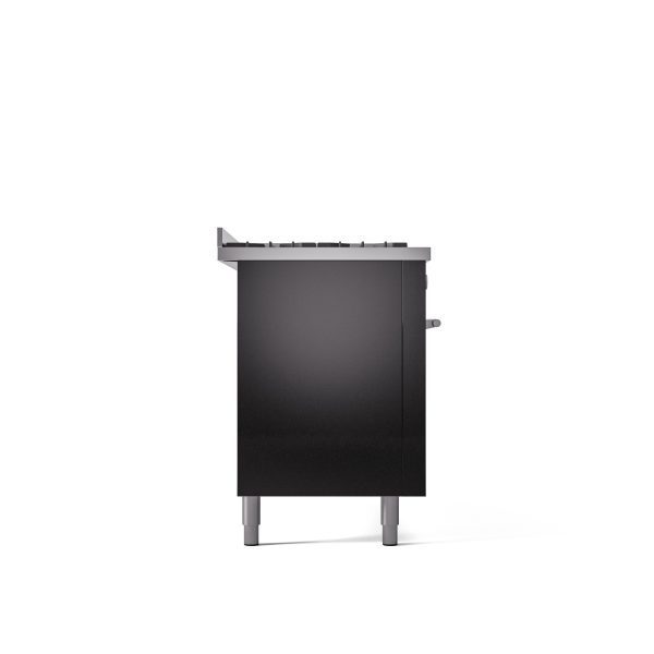 ILVE Professional Plus 60" Dual Fuel Range with 9 Sealed Burners w/Griddle Triple Glass Door - UP60FWMP - Image 19