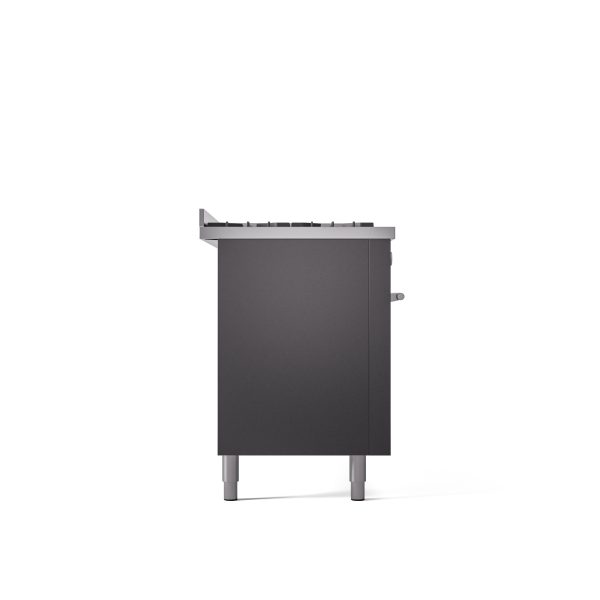 ILVE Professional Plus 60" Dual Fuel Range with 9 Sealed Burners w/Griddle Triple Glass Door - UP60FWMP - Image 29