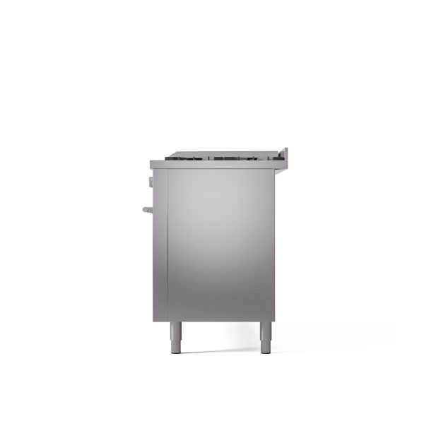 ILVE Professional Plus 60" Dual Fuel Range with 9 Sealed Burners w/Griddle Triple Glass Door - UP60FWMP - Image 38