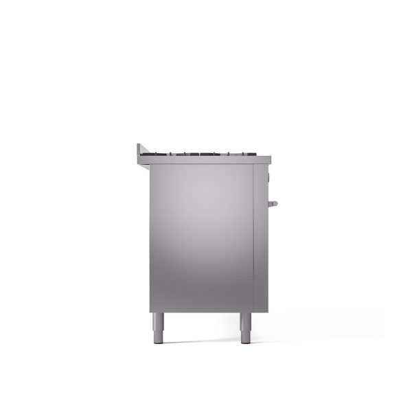 ILVE Professional Plus 60" Dual Fuel Range with 9 Sealed Burners w/Griddle Triple Glass Door - UP60FWMP - Image 39