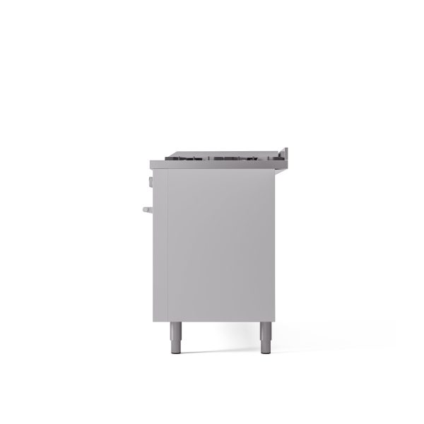ILVE Professional Plus 60" Dual Fuel Range with 9 Sealed Burners w/Griddle Triple Glass Door - UP60FWMP - Image 48