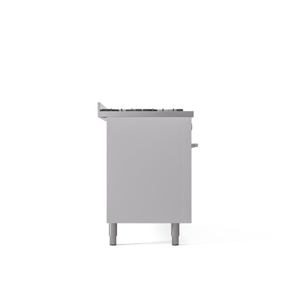 ILVE Professional Plus 60" Dual Fuel Range with 9 Sealed Burners w/Griddle Triple Glass Door - UP60FWMP - Image 49