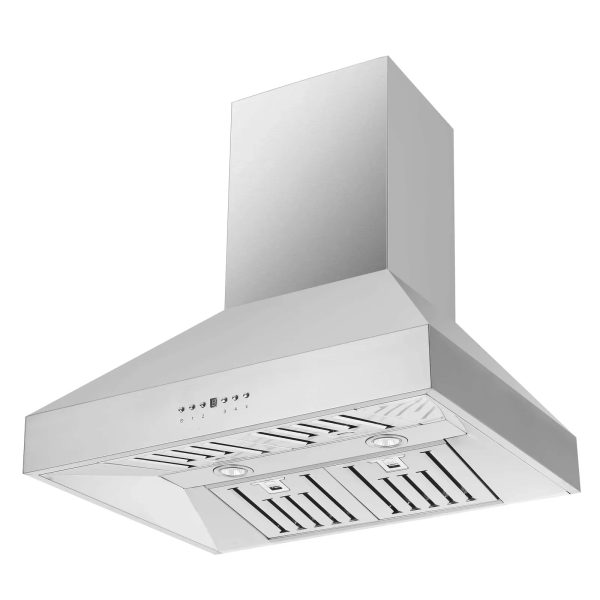 Forno 30-Inch 600 CFM Wall Mount Range Hood in Stainless Steel - FRHWM5094-30 - Image 3