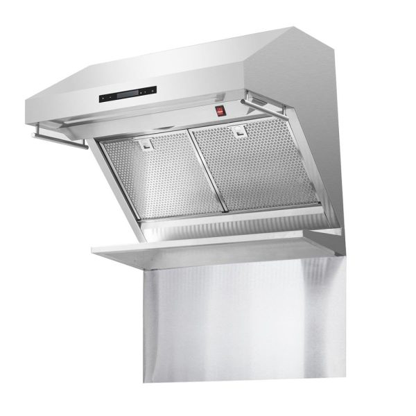 Forno Ansedonia 30" Wall Mount Range Hood Vent Shelf Backslash - FRHWM5029-30HB - Image 2