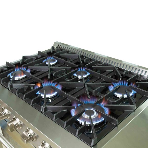 Forno 36" Vittorio Freestanding Gas Range with Convection Oven - FFSGS6244-36 - Image 11
