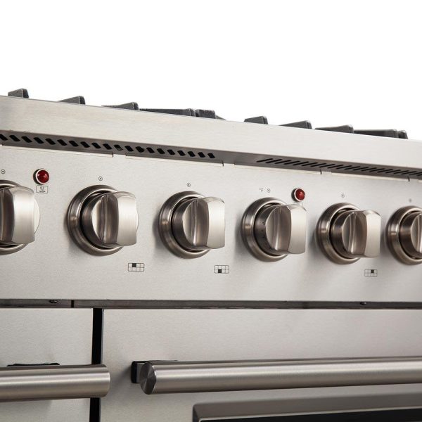Forno 48" Vittorio Freestanding Gas Range with Double Oven - FFSGS6244-48 - Image 9
