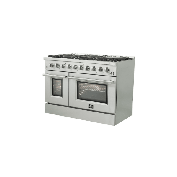 Forno 48" Vittorio Freestanding Gas Range with Double Oven - FFSGS6244-48 - Image 3