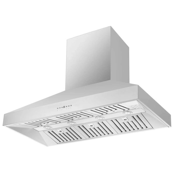 Forno 48-Inch Wall Mount Range Hood in Stainless Steel - FRHWM5094-48 - Image 2
