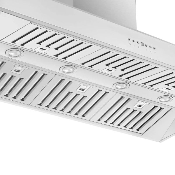 Forno 48-Inch Wall Mount Range Hood in Stainless Steel - FRHWM5094-48 - Image 4