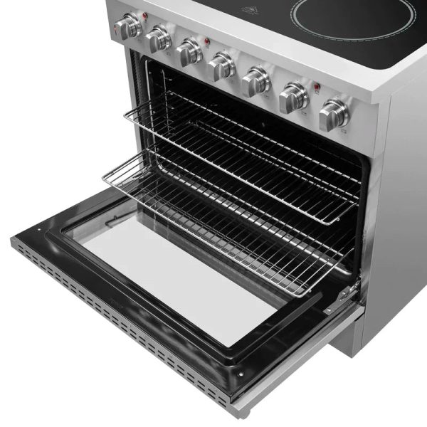 FORNO Galiano 36-Inch Electric Range with Convection Oven in Stainless Steel - FFSEL6083-36 - Image 10