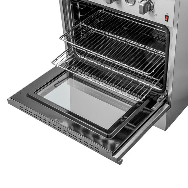 Forno Giovanni 30-inch Gas Range with 5 Gas Burners Convection Gas Oven with Temperature Gauge in Stainless Steel - FFSGS6274-30 - Image 7