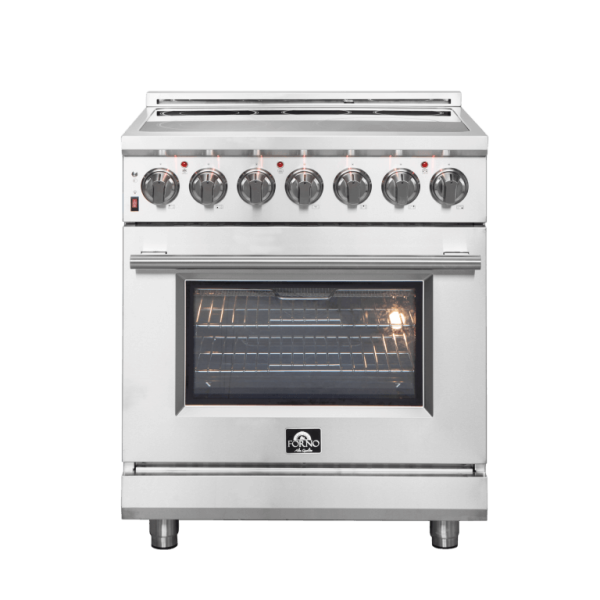 FORNO Massimo 30" Freestanding Electric Range - FFSEL6020-30 - Image 2