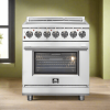 FORNO Massimo 30" Freestanding Electric Range - FFSEL6020-30