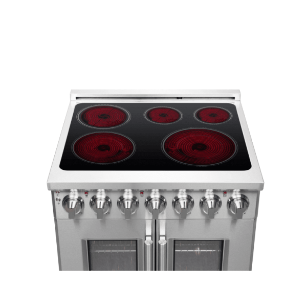 FORNO Massimo 30" Freestanding French Door Electric Range - FFSEL6955-30 - Image 5
