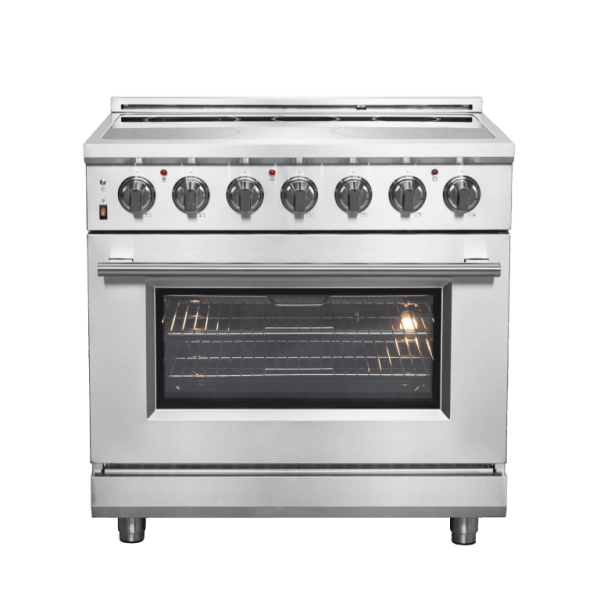 FORNO Massimo 36" Freestanding Chef Door Electric Range - FFSEL6020-36 - Image 2
