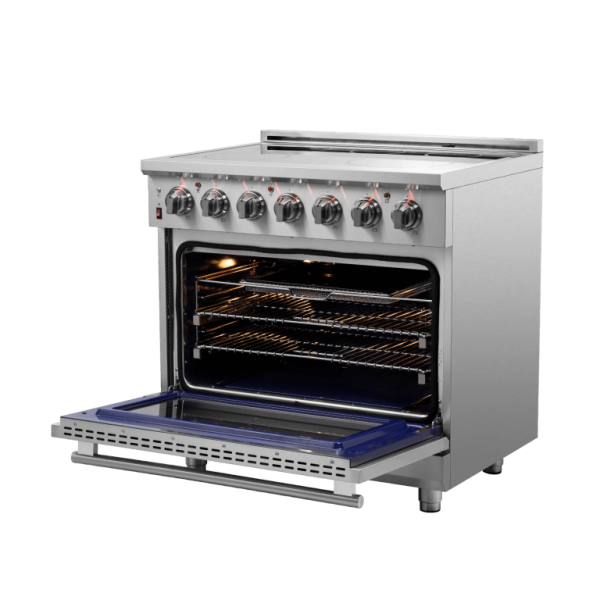 FORNO Massimo 36" Freestanding Chef Door Electric Range - FFSEL6020-36 - Image 4