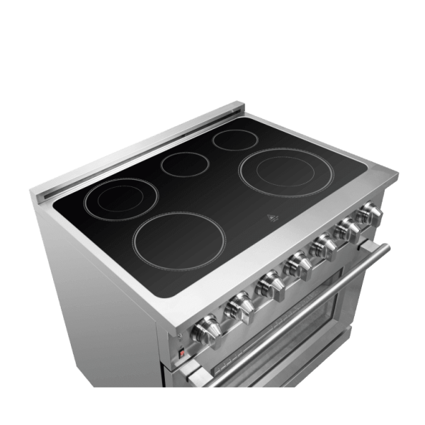 FORNO Massimo 36" Freestanding Chef Door Electric Range - FFSEL6020-36 - Image 5