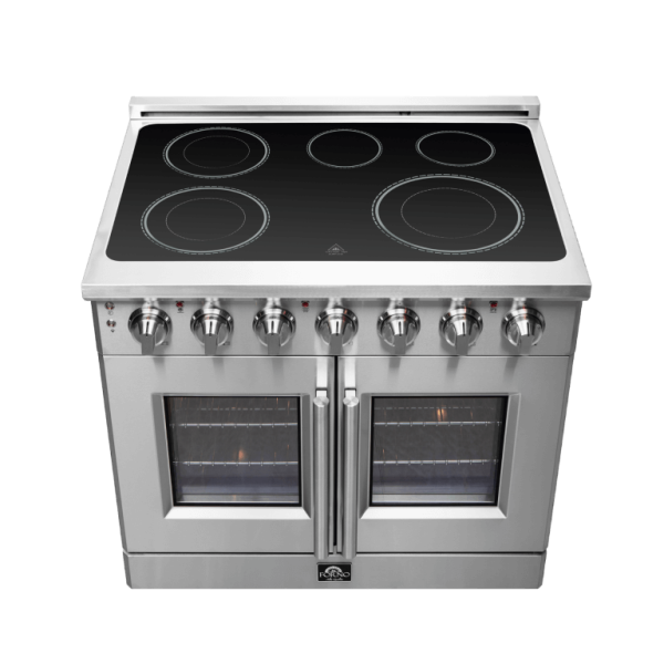 FORNO Massimo 36" Freestanding French Door Electric Range - FFSEL6955-36 - Image 4
