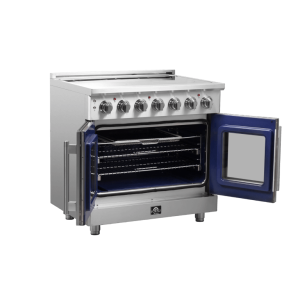 FORNO Massimo 36" Freestanding French Door Electric Range - FFSEL6955-36 - Image 5