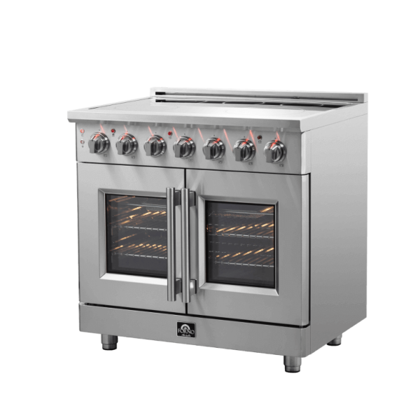 FORNO Massimo 36" Freestanding French Door Electric Range - FFSEL6955-36 - Image 7