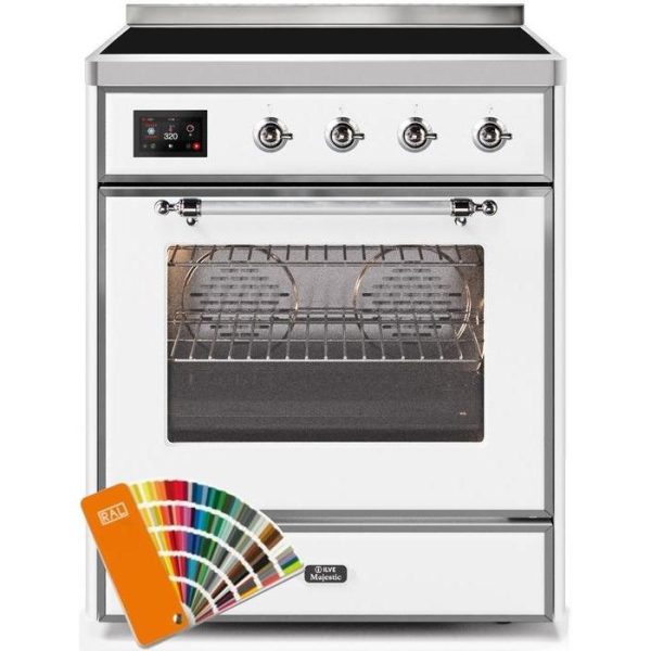 ILVE 30" Majestic II Series Freestanding Electric Single Oven Range with 4 Elements, Triple Glass Cool Door, Convection Oven, TFT Oven Control Display and Child Lock (UMI30NE3) - Image 26