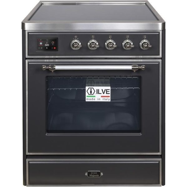 ILVE 30" Majestic II Series Freestanding Electric Single Oven Range with 4 Elements, Triple Glass Cool Door, Convection Oven, TFT Oven Control Display and Child Lock (UMI30NE3) - Image 22