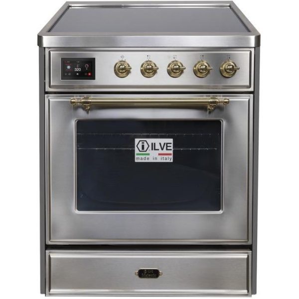 ILVE 30" Majestic II Series Freestanding Electric Single Oven Range with 4 Elements, Triple Glass Cool Door, Convection Oven, TFT Oven Control Display and Child Lock (UMI30NE3) - Image 31