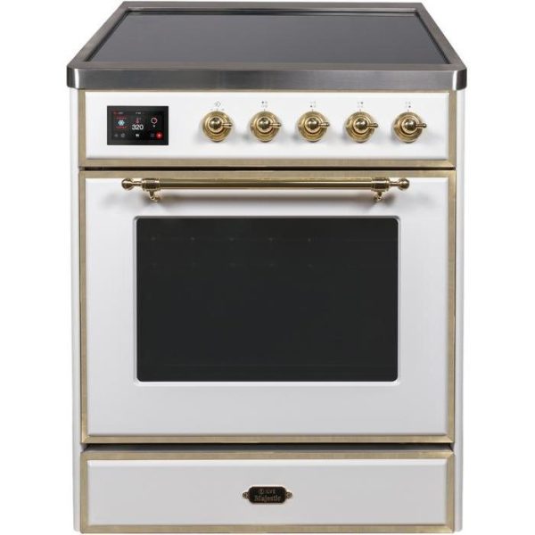 ILVE 30" Majestic II Series Freestanding Electric Single Oven Range with 4 Elements, Triple Glass Cool Door, Convection Oven, TFT Oven Control Display and Child Lock (UMI30NE3) - Image 35