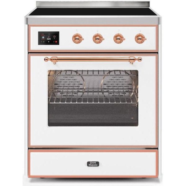 ILVE 30" Majestic II Series Freestanding Electric Single Oven Range with 4 Elements, Triple Glass Cool Door, Convection Oven, TFT Oven Control Display and Child Lock (UMI30NE3) - Image 36