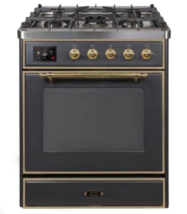 ILVE 30" Majestic II Series Gas Burner and Electric Oven Range with 5 Sealed Burners (UM30DNE3) - Image 23